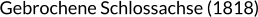 Gebrochene Schlossachse (1818)